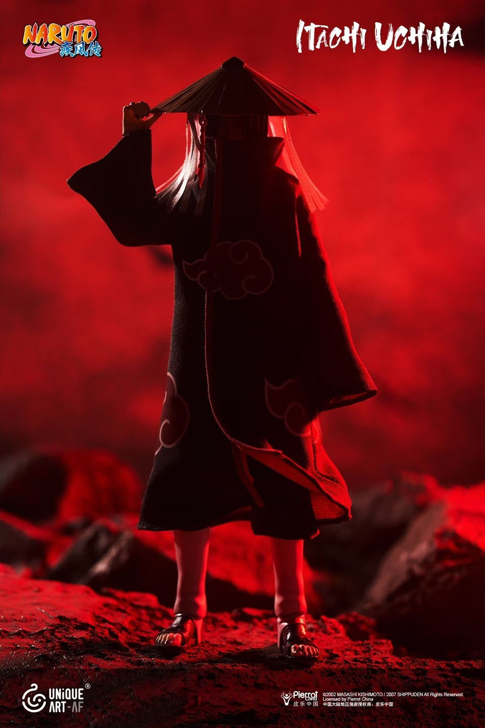 ****Pre-Order**** Unique Art 1/12 Naruto Itachi Uchiha action figure  Official Licensed Product