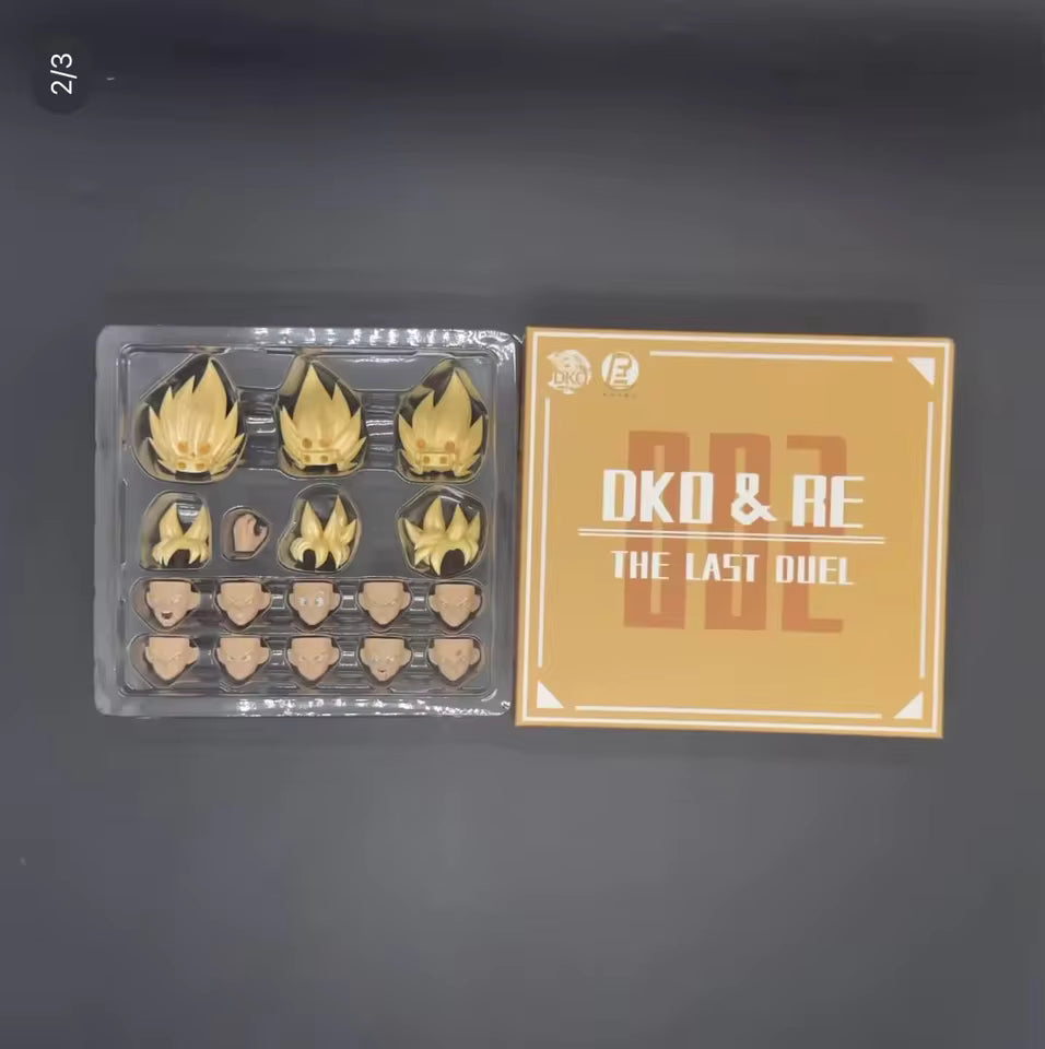 **In stock soon**  DKO RECUSTOM - The Last Duel Set B head set (Pearl Light)