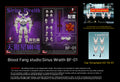 --Pre-order-- Blood Fant studio 1/12 Sirius Wraith action figure set