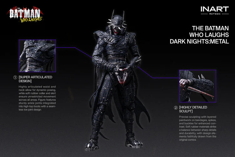 ****Pre-Order**** INART Dark Nights: Metal - The Batman Who Laughs Action Figure 1/12
