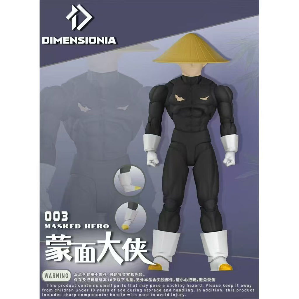 ****Pre-Order**** Dimensionia KT Studio - Masked Hero 002A, 002B, 003 figure set