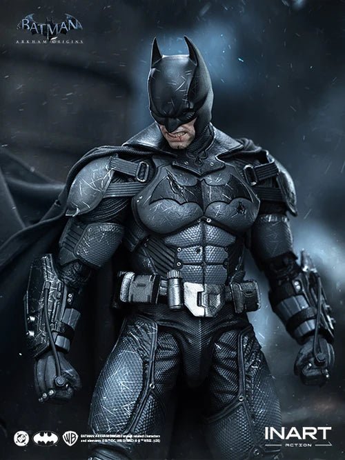 ****2nd Payment**** INART Batman: Arkham Origins - Batman (Battle Damaged Version) Action Figure 1/12