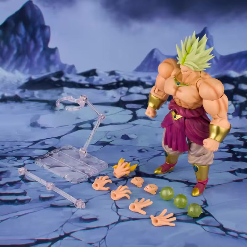 --IN STOCK-- Demoniacal Fit Broly Legendary Berserker Shatter The Universe - Figure Dragon Ball Broly Action Figure SDCC colour