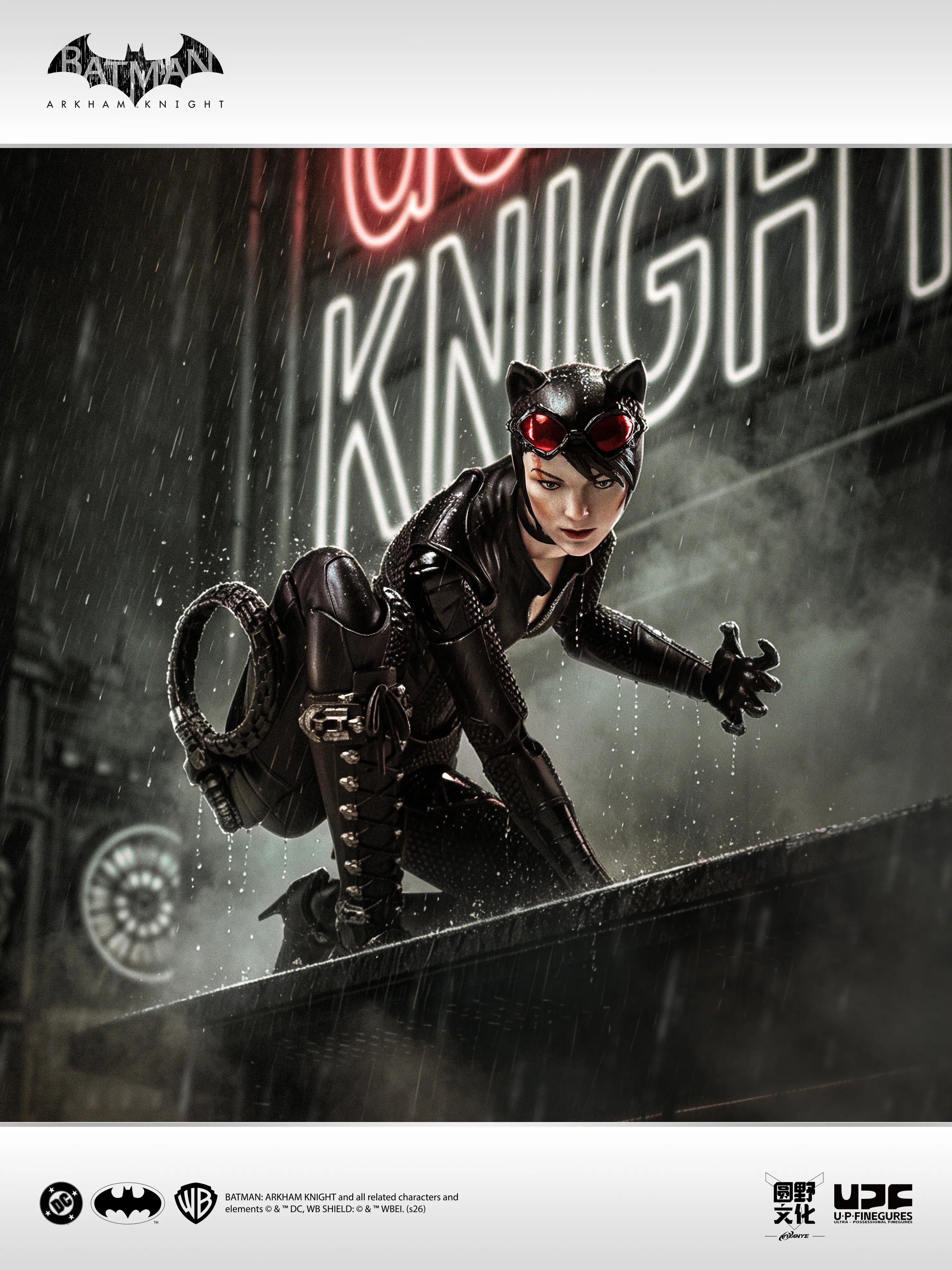 ****Pre-Order****  U-P-Finegures (LPZZ) Batman Arkham Knight- 1/12 Catwoman Action Figure