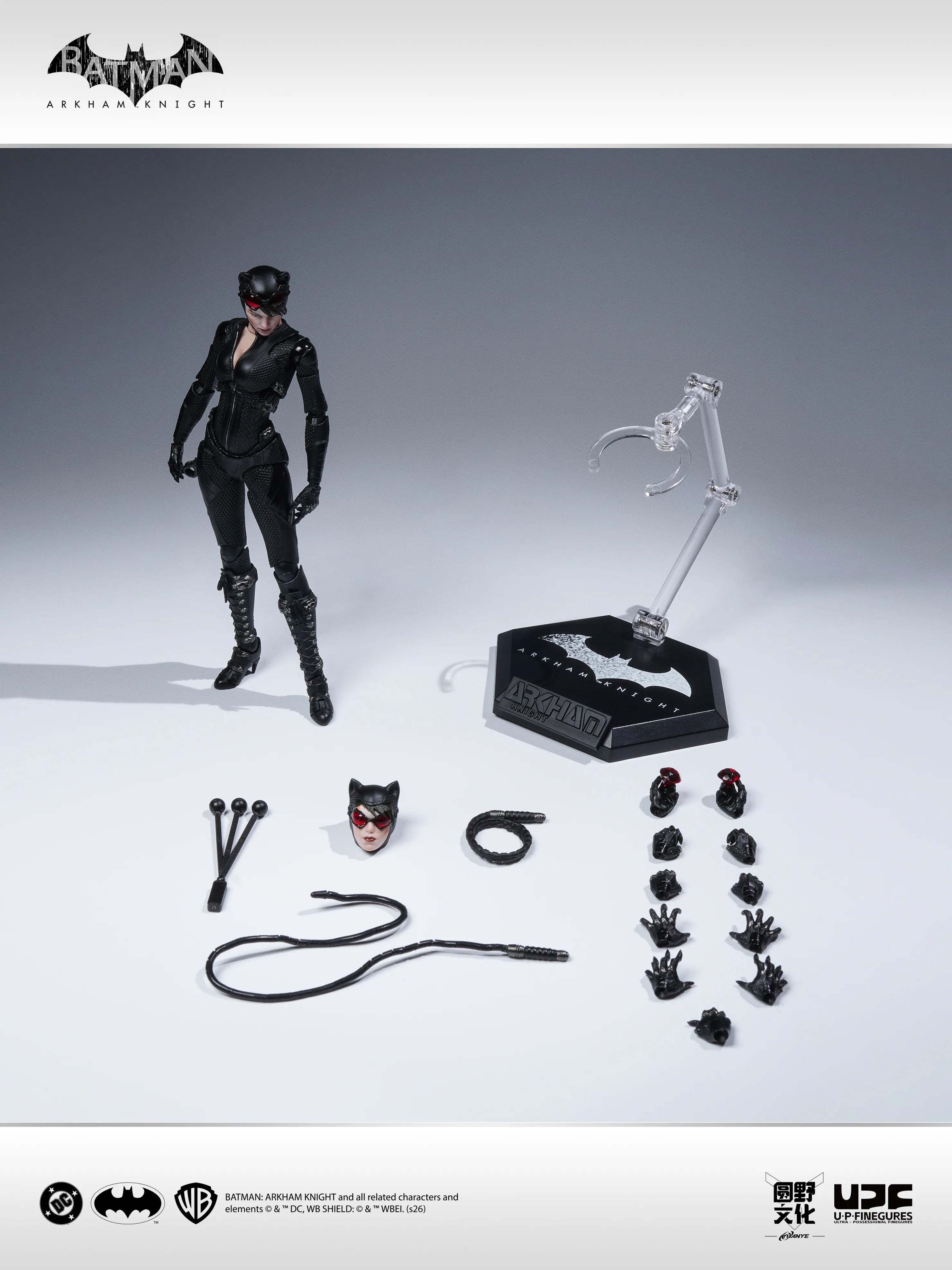 ****Pre-Order****  U-P-Finegures (LPZZ) Batman Arkham Knight- 1/12 Catwoman Action Figure