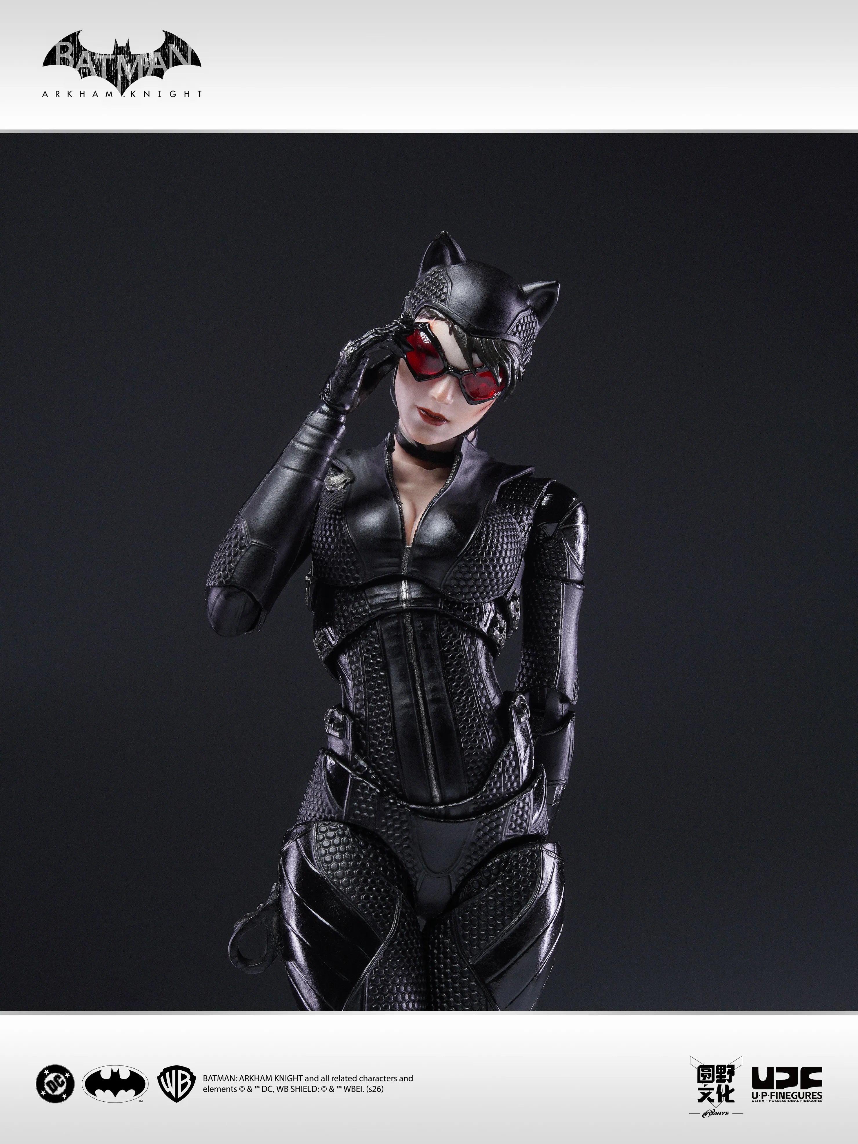 ****Pre-Order****  U-P-Finegures (LPZZ) Batman Arkham Knight- 1/12 Catwoman Action Figure