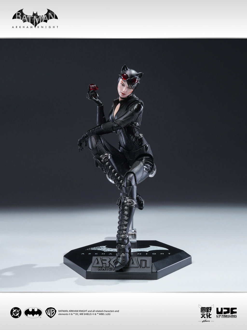 ****Pre-Order****  U-P-Finegures (LPZZ) Batman Arkham Knight- 1/12 Catwoman Action Figure