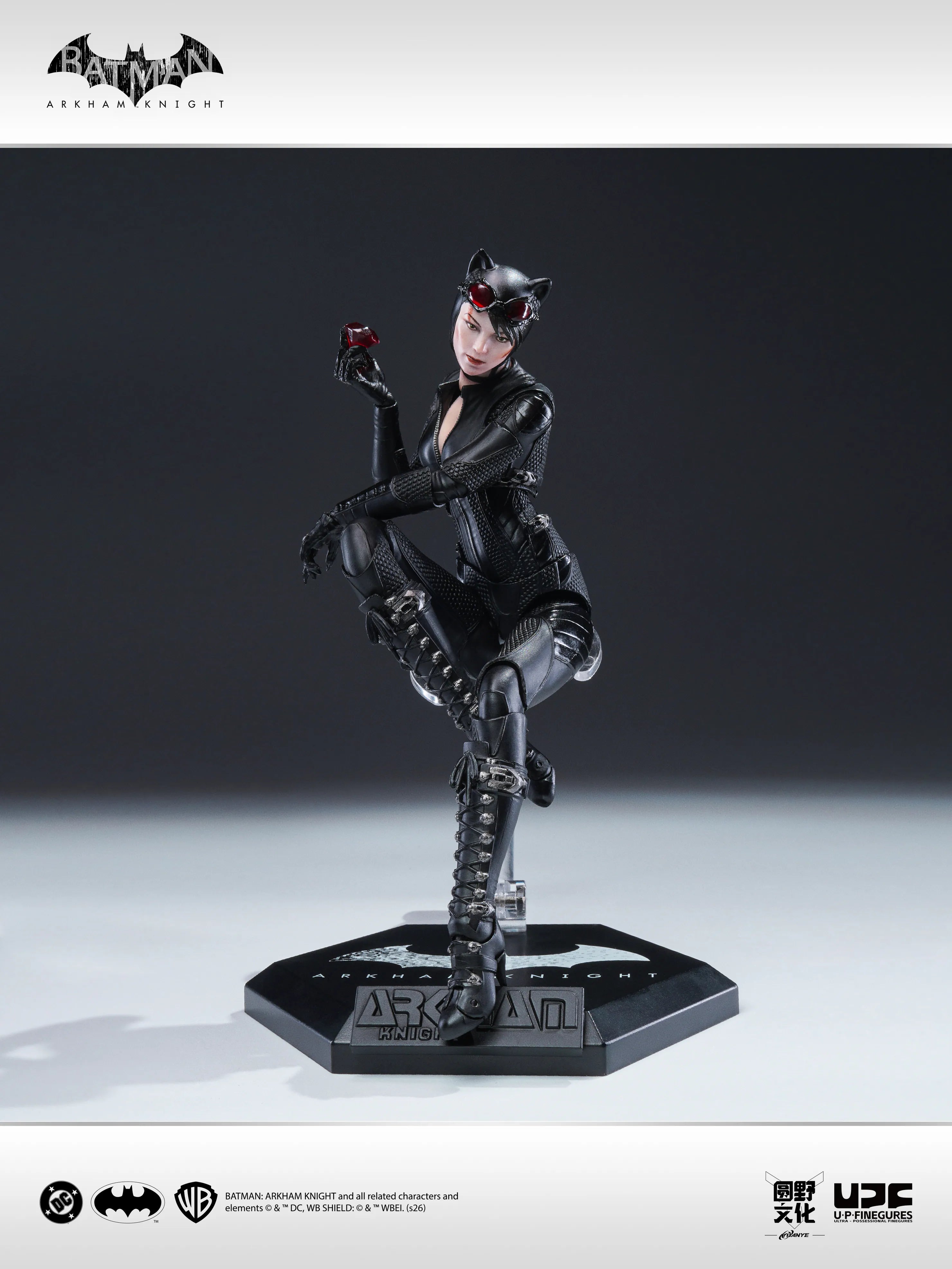 ****Pre-Order****  U-P-Finegures (LPZZ) Batman Arkham Knight- 1/12 Catwoman Action Figure
