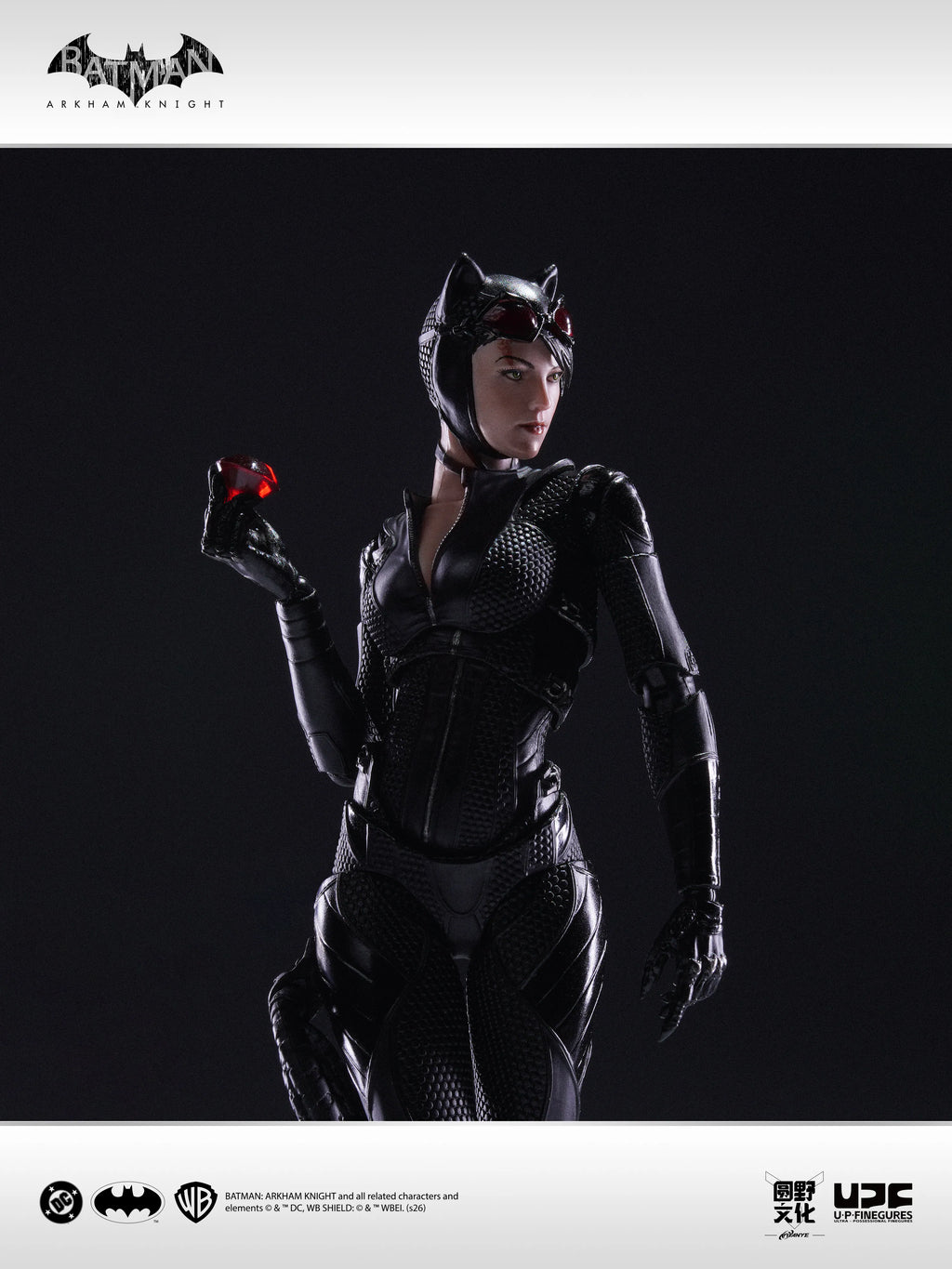 ****Pre-Order****  U-P-Finegures (LPZZ) Batman Arkham Knight- 1/12 Catwoman Action Figure