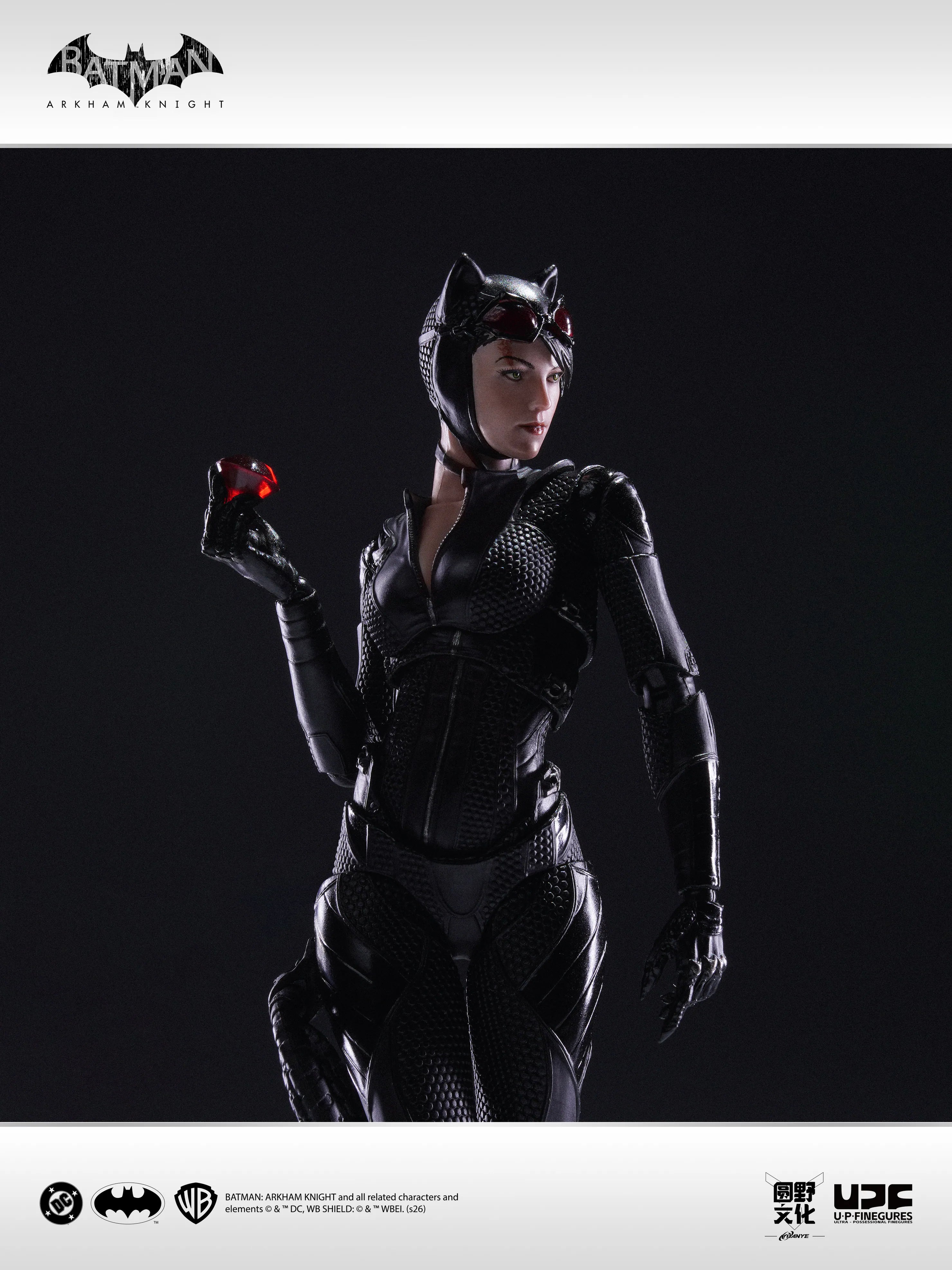 ****Pre-Order****  U-P-Finegures (LPZZ) Batman Arkham Knight- 1/12 Catwoman Action Figure