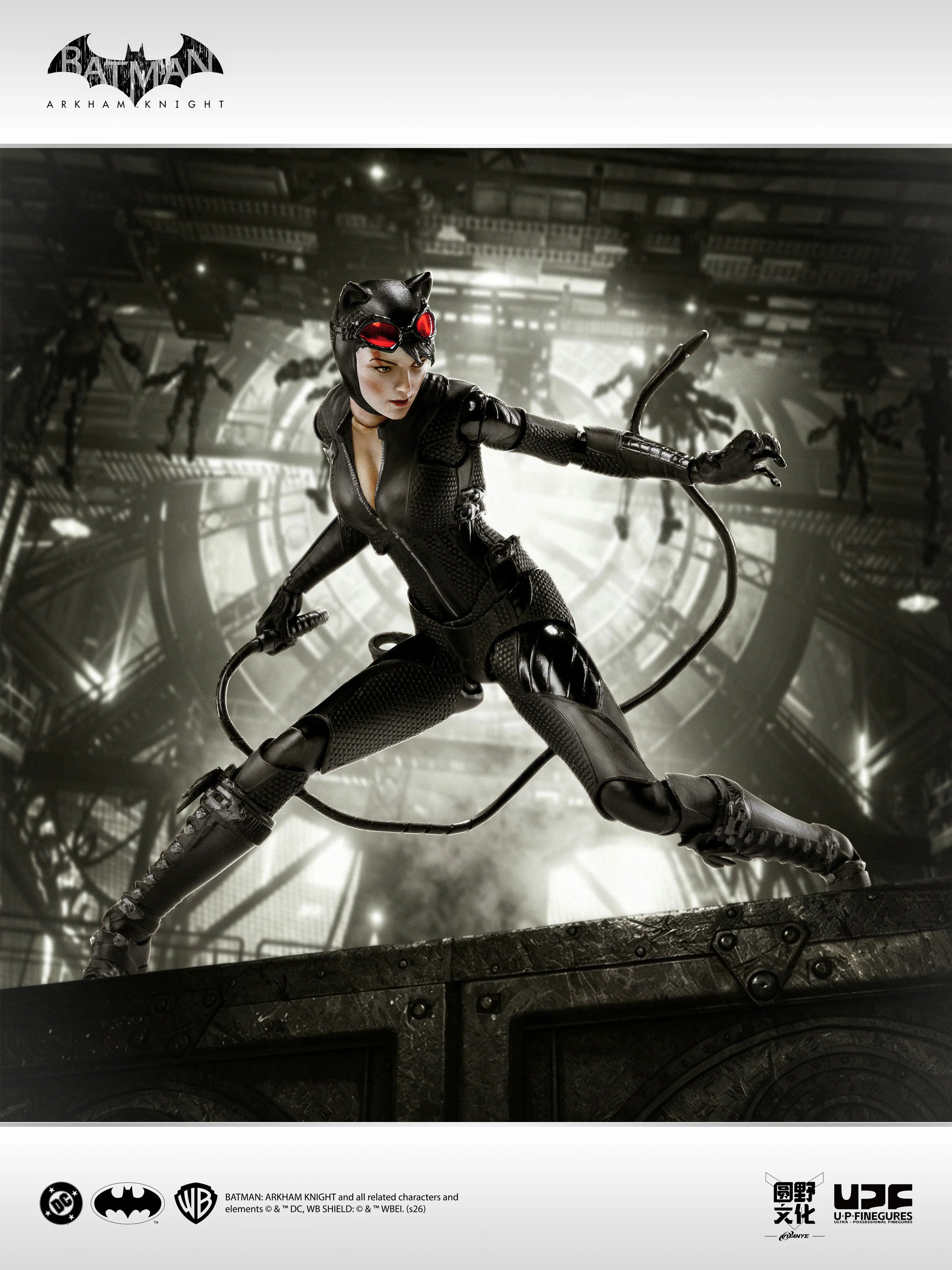 ****Pre-Order****  U-P-Finegures (LPZZ) Batman Arkham Knight- 1/12 Catwoman Action Figure