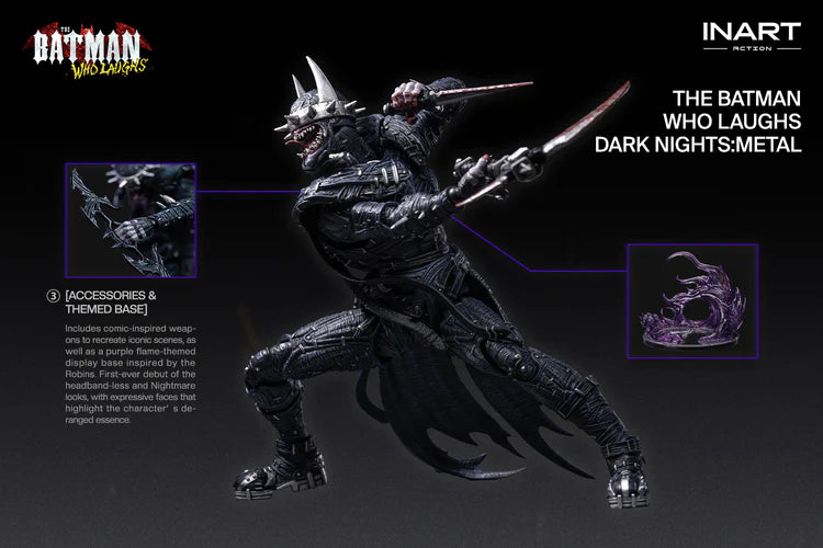 ****Pre-Order**** INART Dark Nights: Metal - The Batman Who Laughs Action Figure 1/12