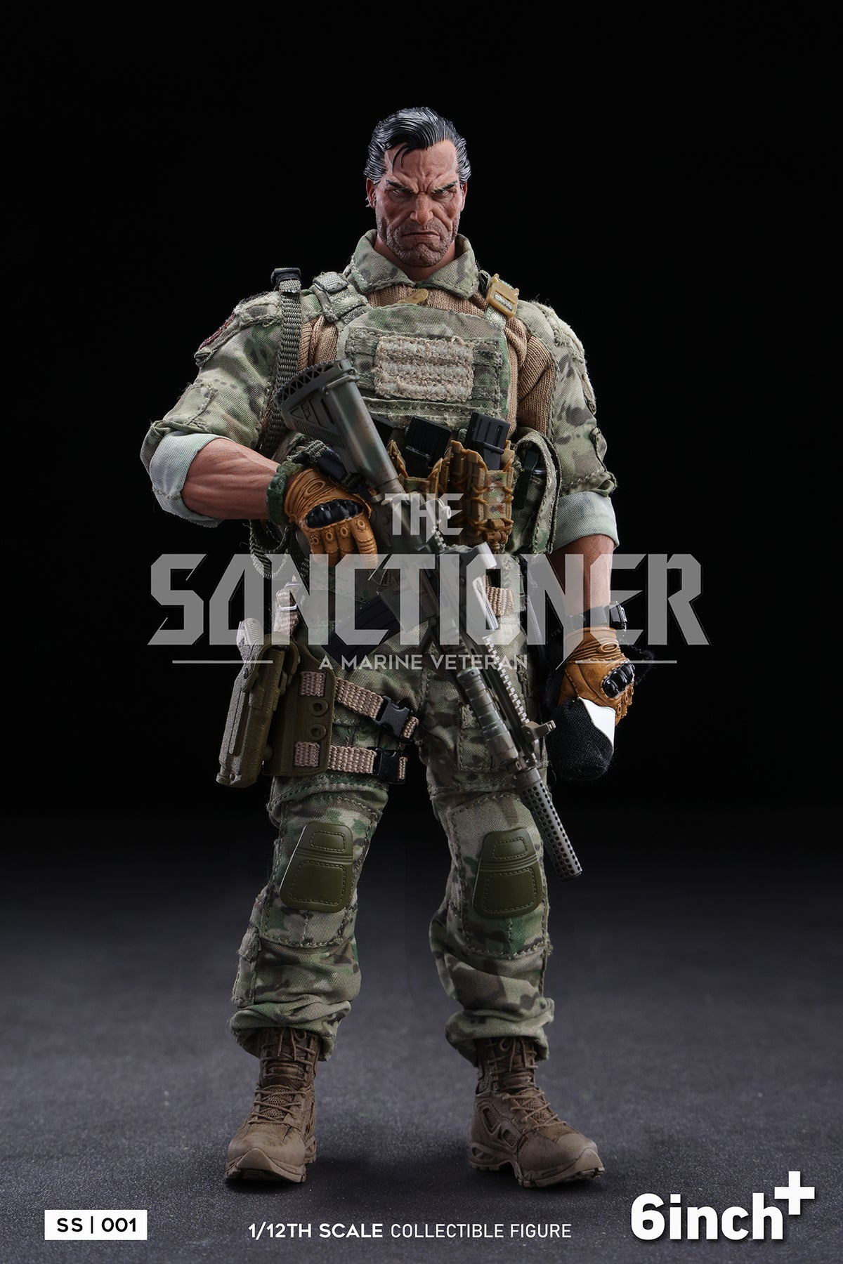 ****Pre-Order**** 6inchplus The Sanctioner SS001 1/12 action figure