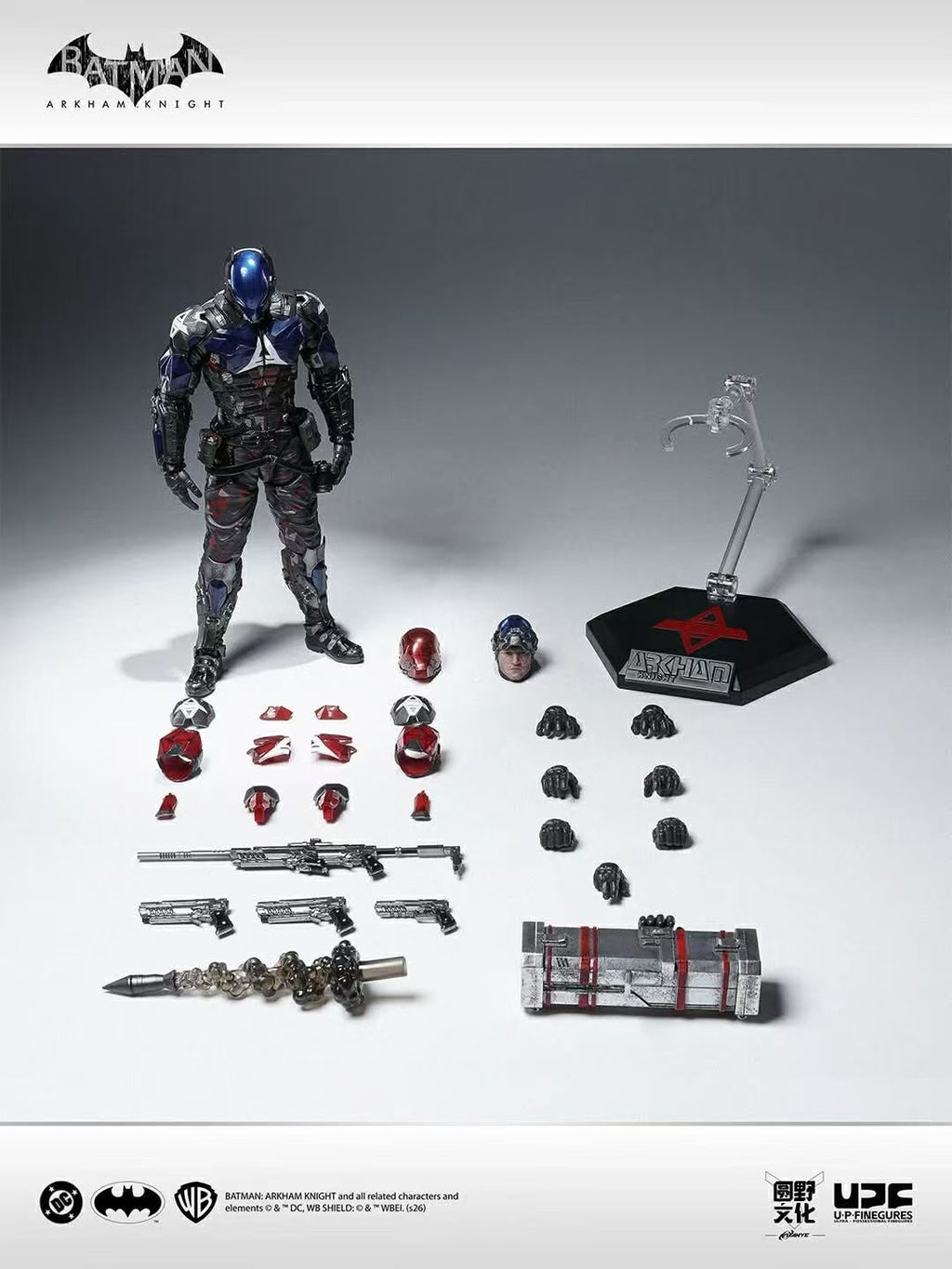 ****2nd Payment**** UPFINEGURES LPZZ BATMAN ARKHAM KNIGHT - Arkham Knight 1/12 figure