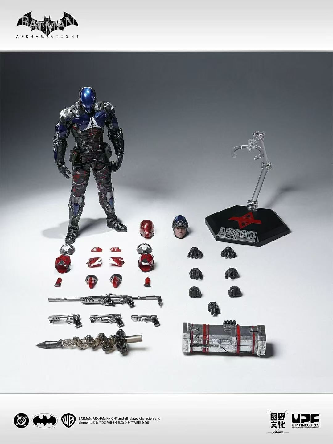 ****2nd Payment**** UPFINEGURES LPZZ BATMAN ARKHAM KNIGHT - Arkham Knight 1/12 figure
