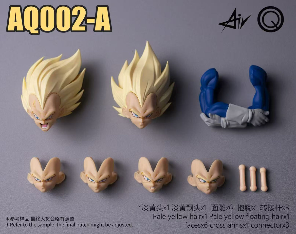--- Pre Order--- AIR & OQ CUSTOM AQ002 Vegetable Head set Accessory AQ002A AQ002B AQ002C AQ002D