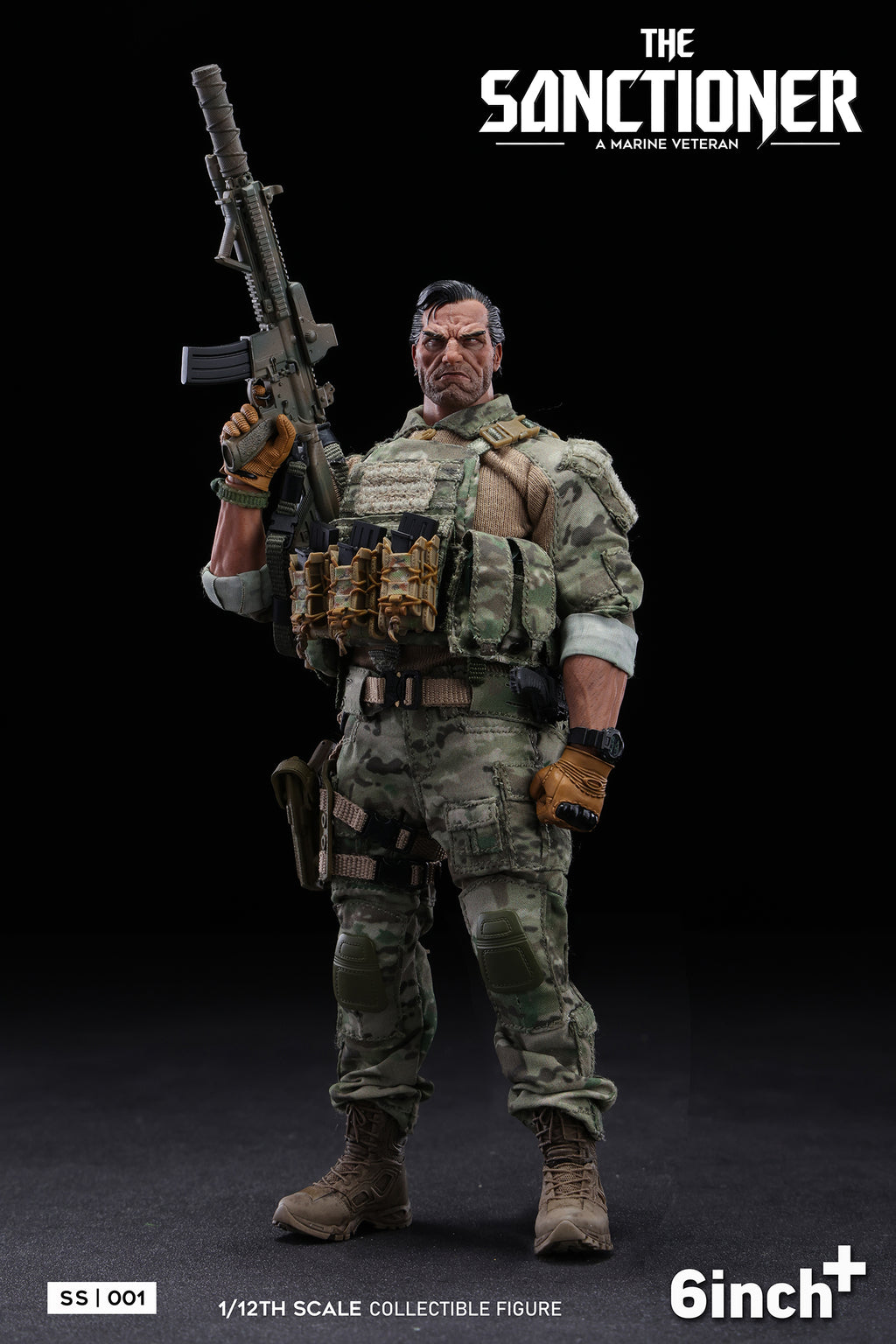 ****Pre-Order**** 6inchplus The Sanctioner SS001 1/12 action figure