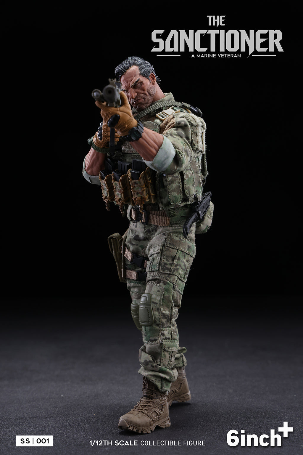 ****Pre-Order**** 6inchplus The Sanctioner SS001 1/12 action figure