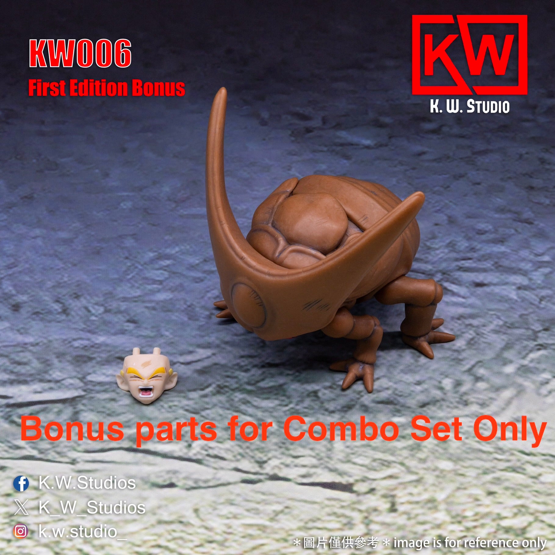 ****In Stock**** KW Studio Masked Monster figure set KW006ADX KW006BDX