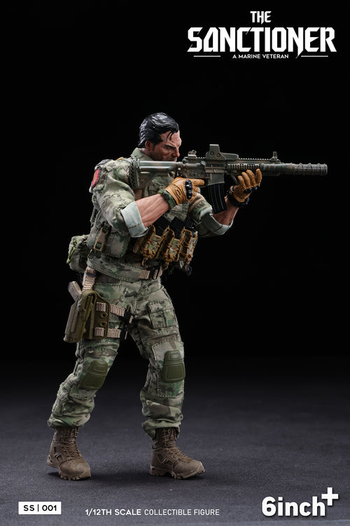 ****Pre-Order**** 6inchplus The Sanctioner SS001 1/12 action figure