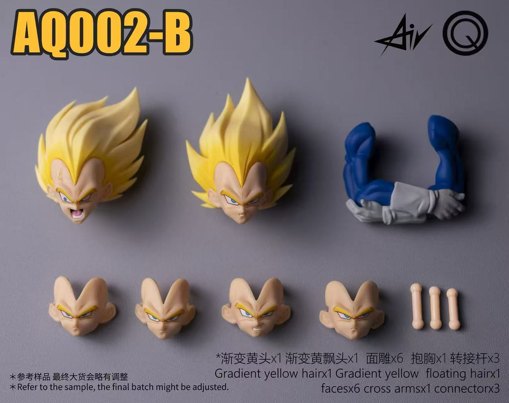 --- Pre Order--- AIR & OQ CUSTOM AQ002 Vegetable Head set Accessory AQ002A AQ002B AQ002C AQ002D