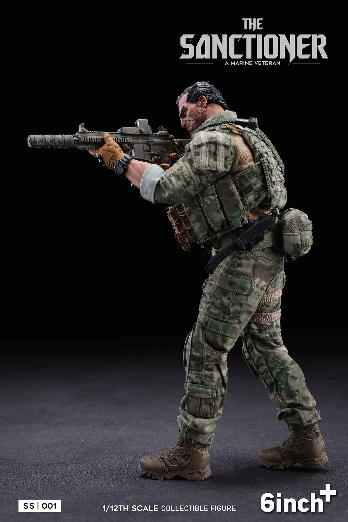 ****Pre-Order**** 6inchplus The Sanctioner SS001 1/12 action figure