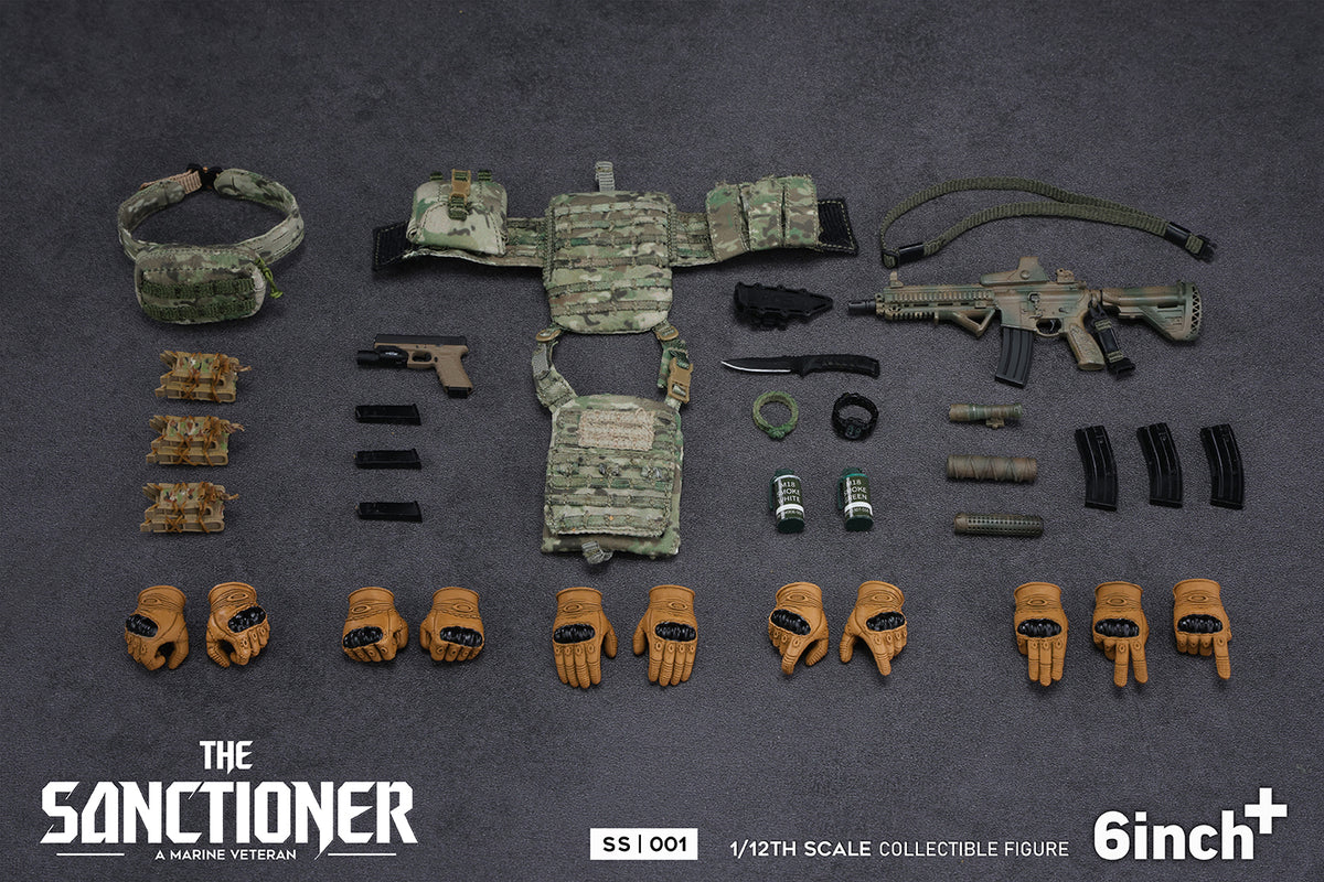 ****Pre-Order**** 6inchplus The Sanctioner SS001 1/12 action figure