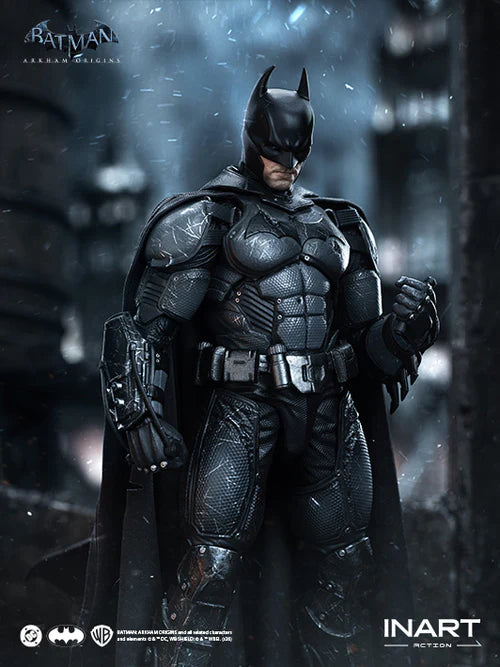 ****2nd Payment**** INART Batman: Arkham Origins - Batman (Battle Damaged Version) Action Figure 1/12