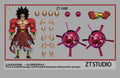 --2nd Payment-- ZT Studio SSj4 Broly Normal and Battle Damaged Version ZT-04 -ZT04A ZT04B ZT04C ZT04D