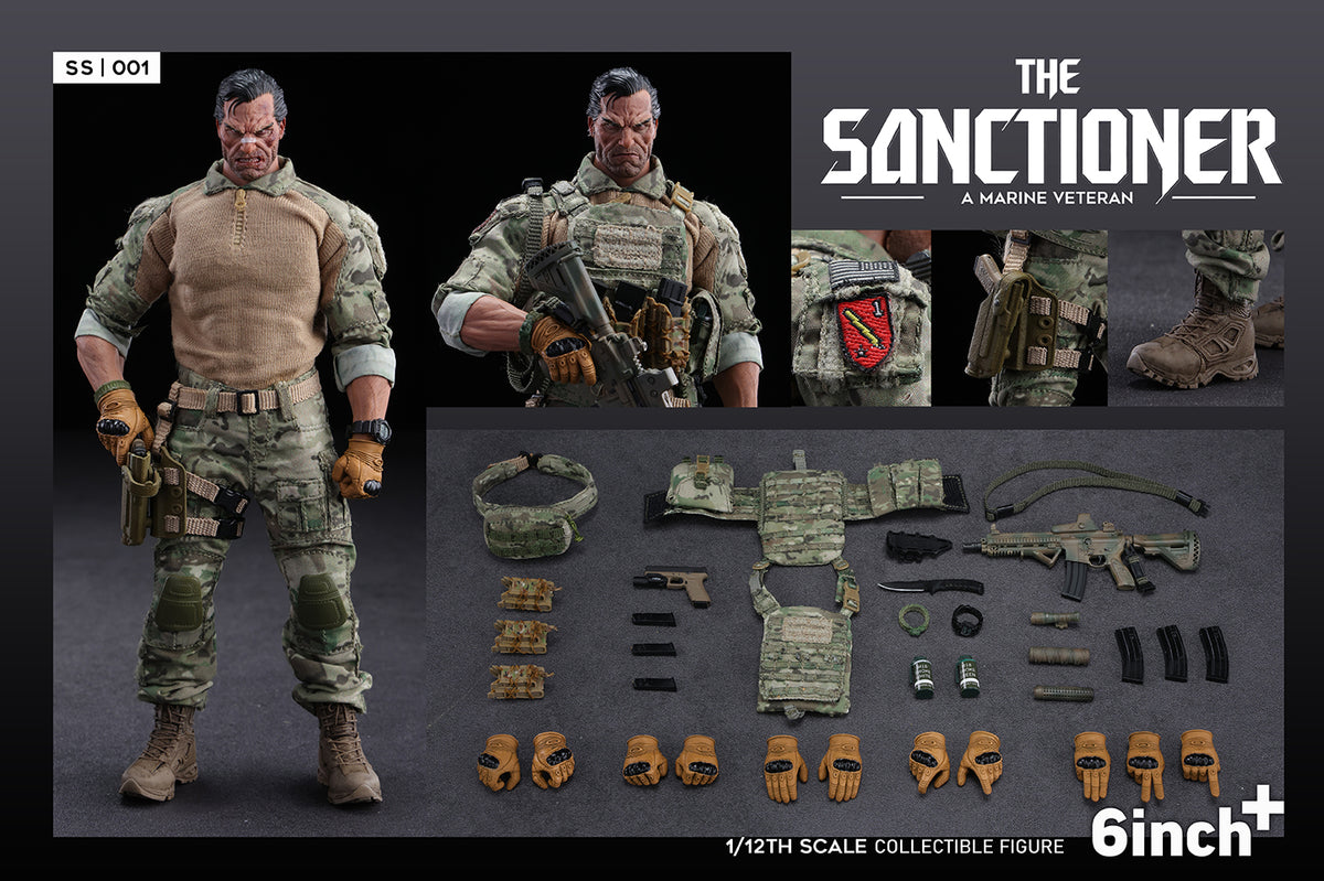****Pre-Order**** 6inchplus The Sanctioner SS001 1/12 action figure