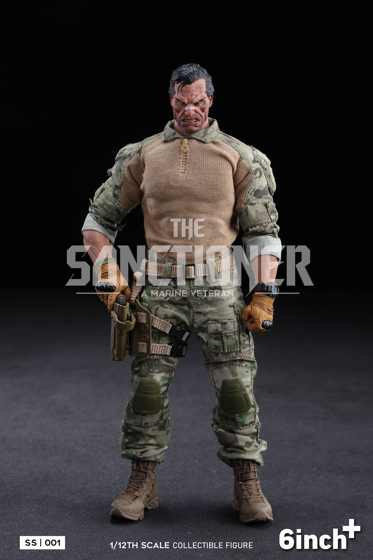 ****Pre-Order**** 6inchplus The Sanctioner SS001 1/12 action figure