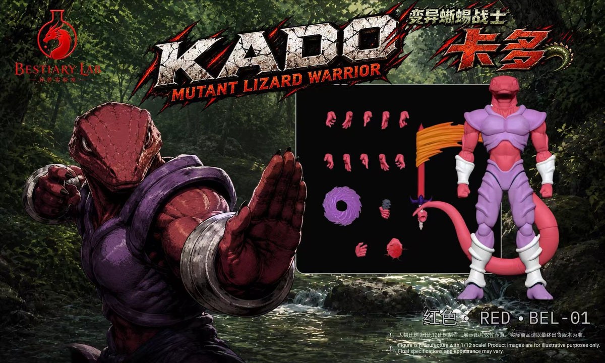 ****Pre-Order**** BESTIARY LAB KADO MUTANT LIZARD WARRIOR BEL-01 BEL-02 BEL-03 plus NEW Line Studio EDC parts