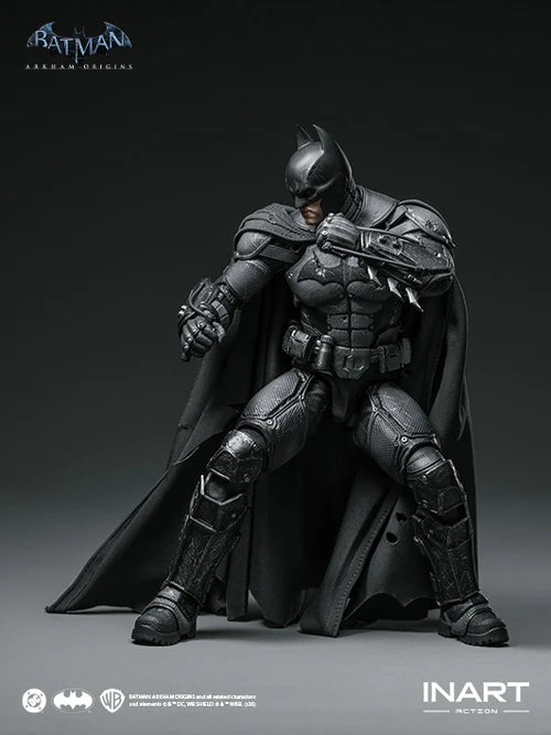 ****2nd Payment**** INART Batman: Arkham Origins - Batman (Battle Damaged Version) Action Figure 1/12