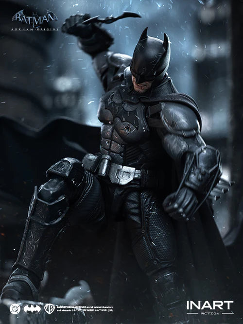 ****2nd Payment**** INART Batman: Arkham Origins - Batman (Battle Damaged Version) Action Figure 1/12