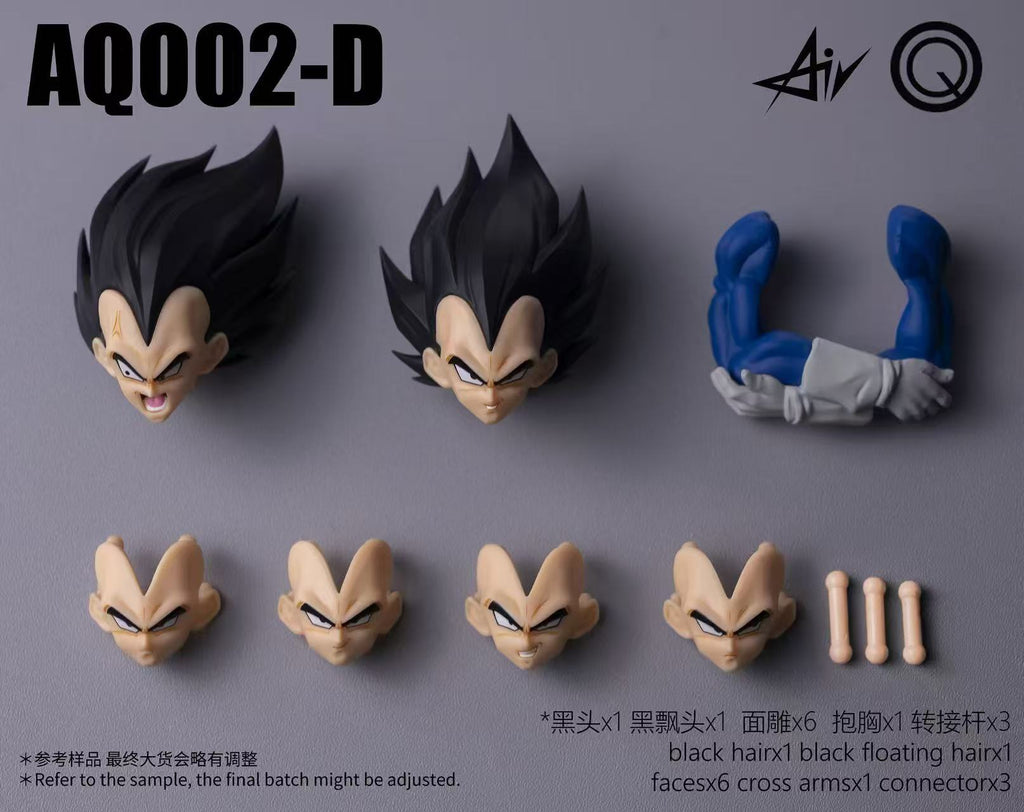 --- Pre Order--- AIR & OQ CUSTOM AQ002 Vegetable Head set Accessory AQ002A AQ002B AQ002C AQ002D