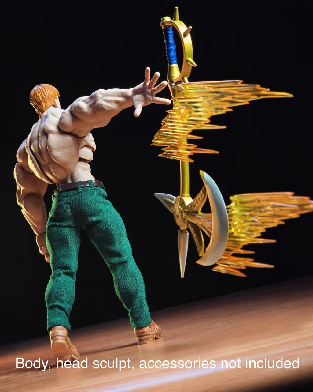 ****Pre-Order**** Pants Parts for 1/12 scale figure Pants of Escanor "Lion's Sin of Pride"  The Seven Deadly Sins Clothes