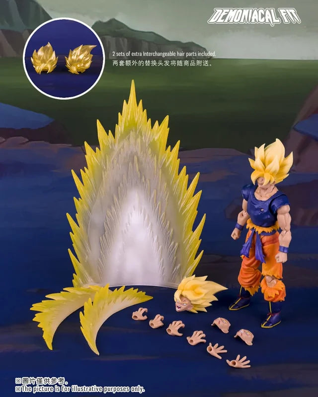 --IN STOCK-- Demoniacal Fit DF Fury Awakening Super Saiyan Son Goku Action Figure