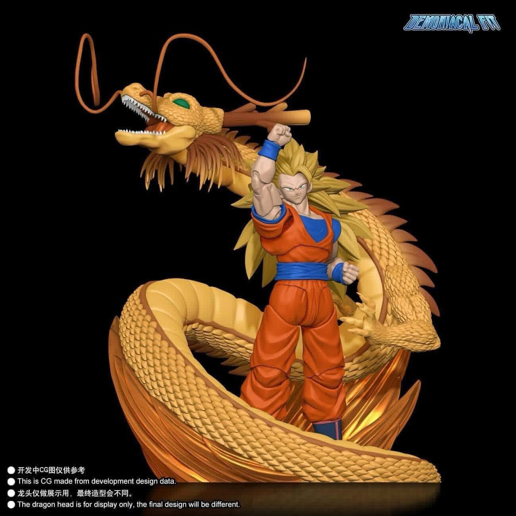 **2nd PAYMENT ONLY** Demoniacal Fit Dragon Blaster SSJ3 Goku Wrath of the Dragon