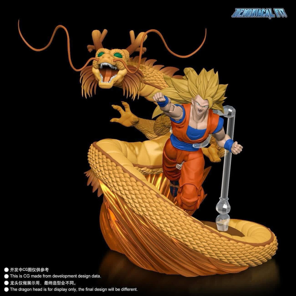 **2nd PAYMENT ONLY** Demoniacal Fit Dragon Blaster SSJ3 Goku Wrath of the Dragon