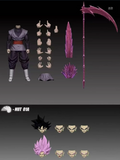 **2nd PAYMENT ONLY** FOR PRE-ORDERED CUSTOMERS ONLY - VITOFORGE 1/12 "The Scythe Lord" Goku Black Rose Gohan Black