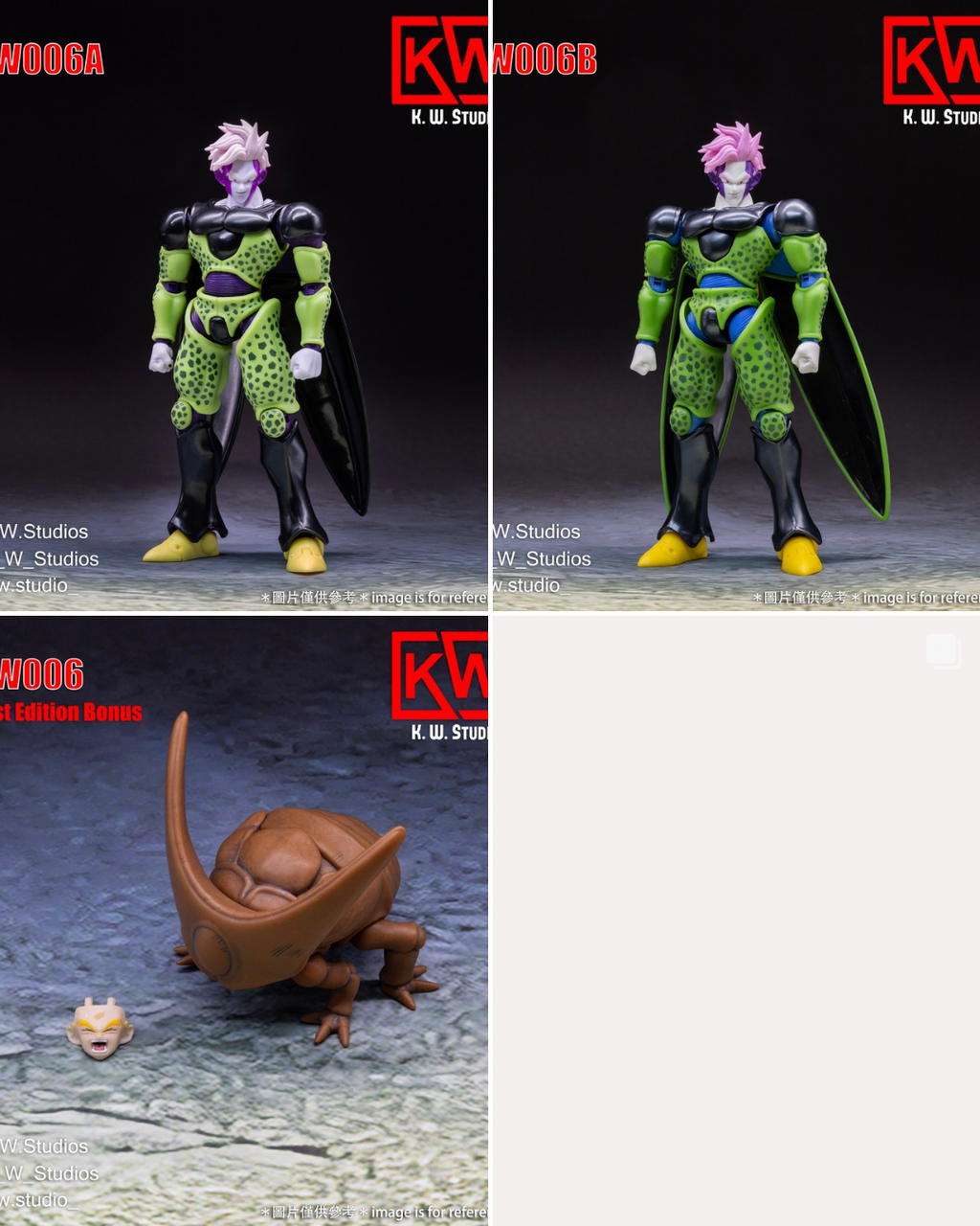 ****In Stock**** KW Studio Masked Monster figure set KW006ADX KW006BDX