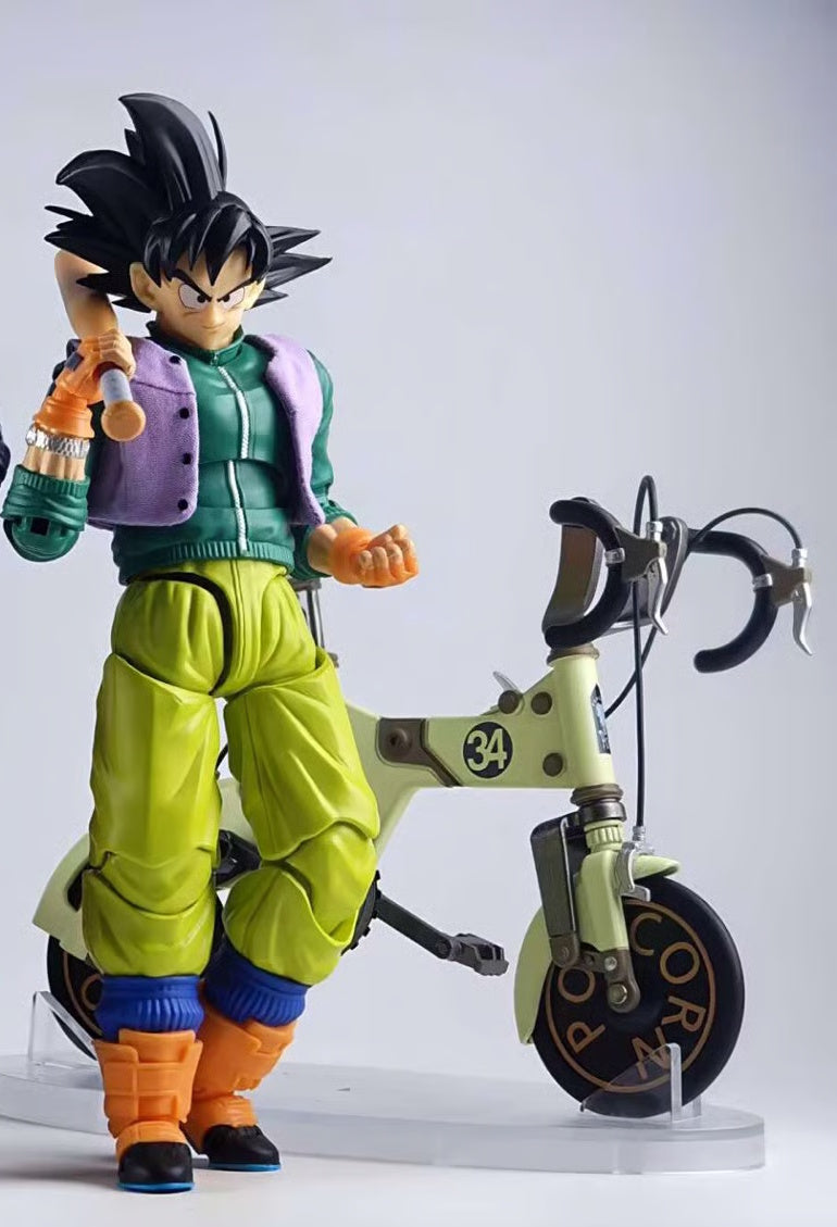 --IN STOCK-- Tonsenarttoys Kamione 01B Fly Page Son Goku Ride Bike Accesorios Anime Figures model