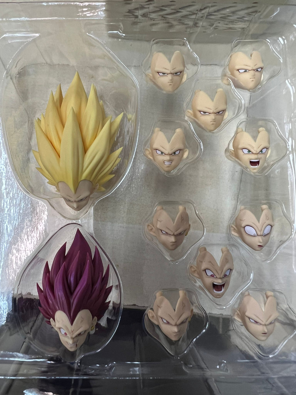 --- Pre Order--- Reissue ReCustom - THE INSTANTANEOUS MARTYR - Vegeta Head Sculpt set