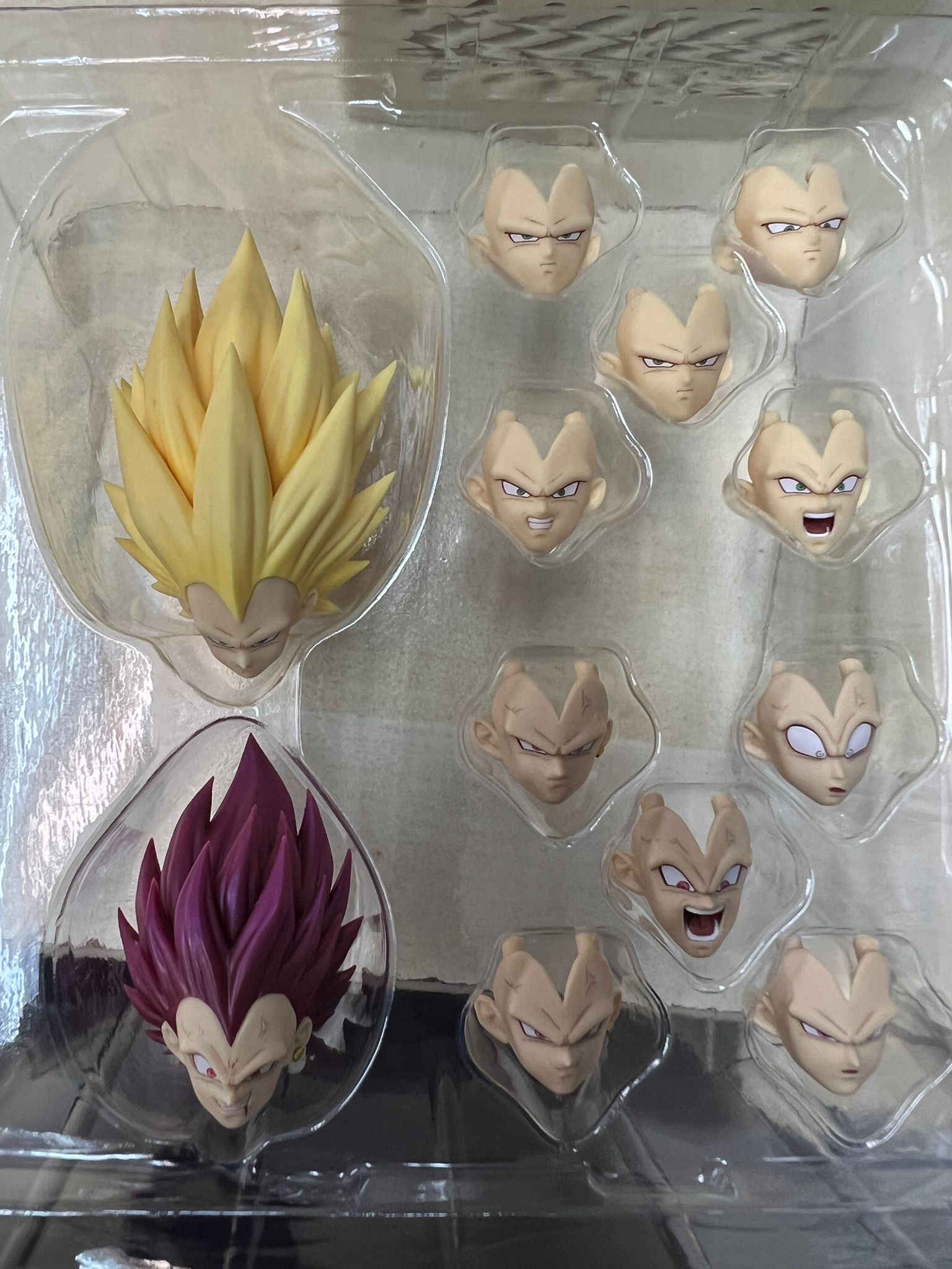 --- Pre Order--- Reissue ReCustom - THE INSTANTANEOUS MARTYR - Vegeta Head Sculpt set