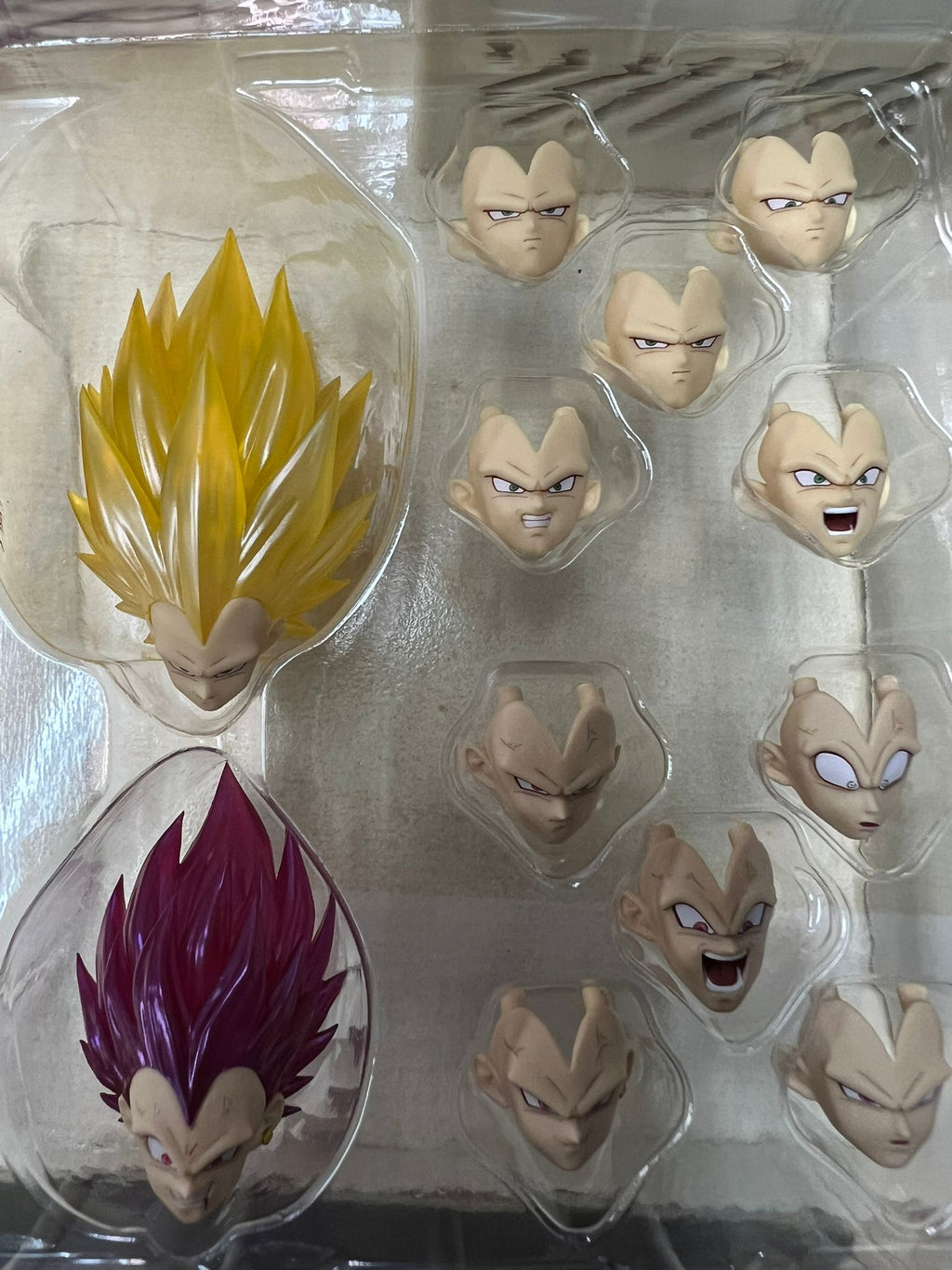 --- Pre Order--- Reissue ReCustom - THE INSTANTANEOUS MARTYR - Vegeta Head Sculpt set