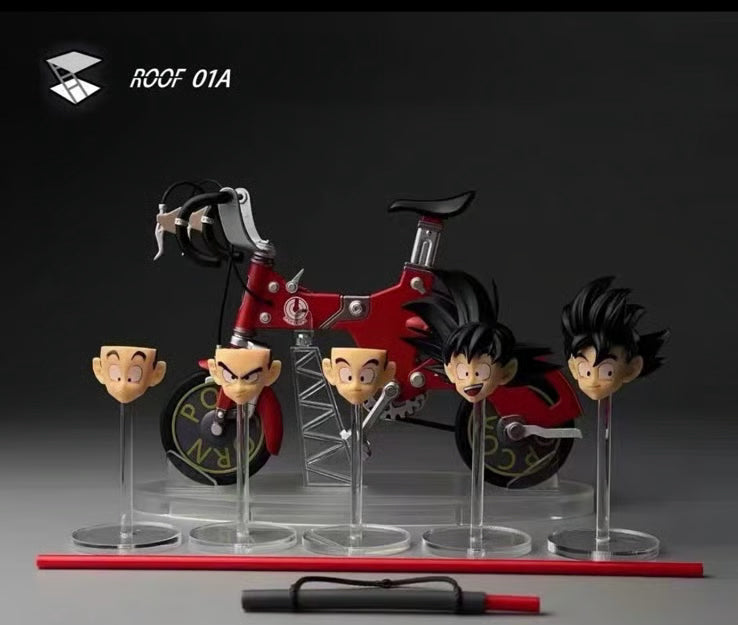 --IN STOCK-- Tonsenarttoys Kamione 01A Fly Page Son Goku Ride Bike Accesorios Anime Figures model